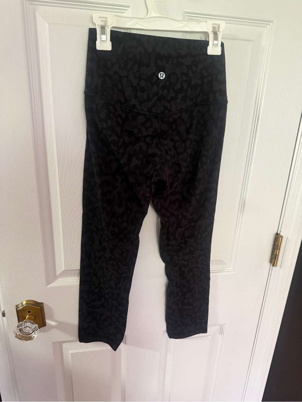 lululemon athletica Black Patterned 21in Leggings
